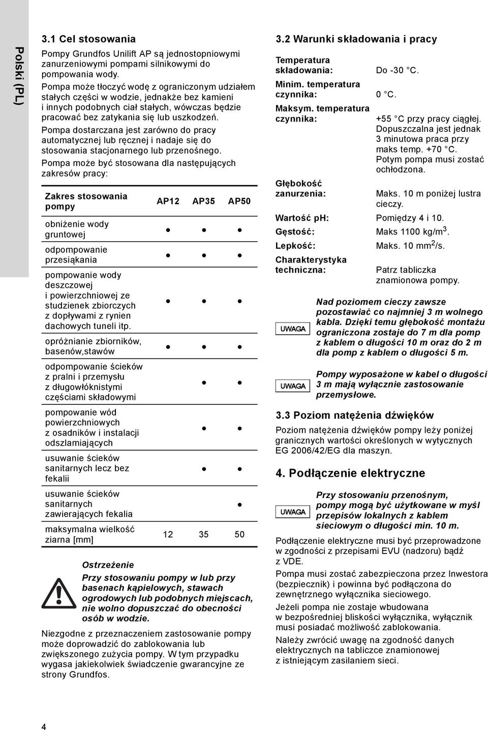 Pompa dostarczana jest zarówno do pracy automatycznej lub ręcznej i nadaje się do stosowania stacjonarnego lub przenośnego.