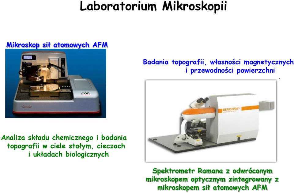 badania topografii w ciele stałym, cieczach i układach biologicznych