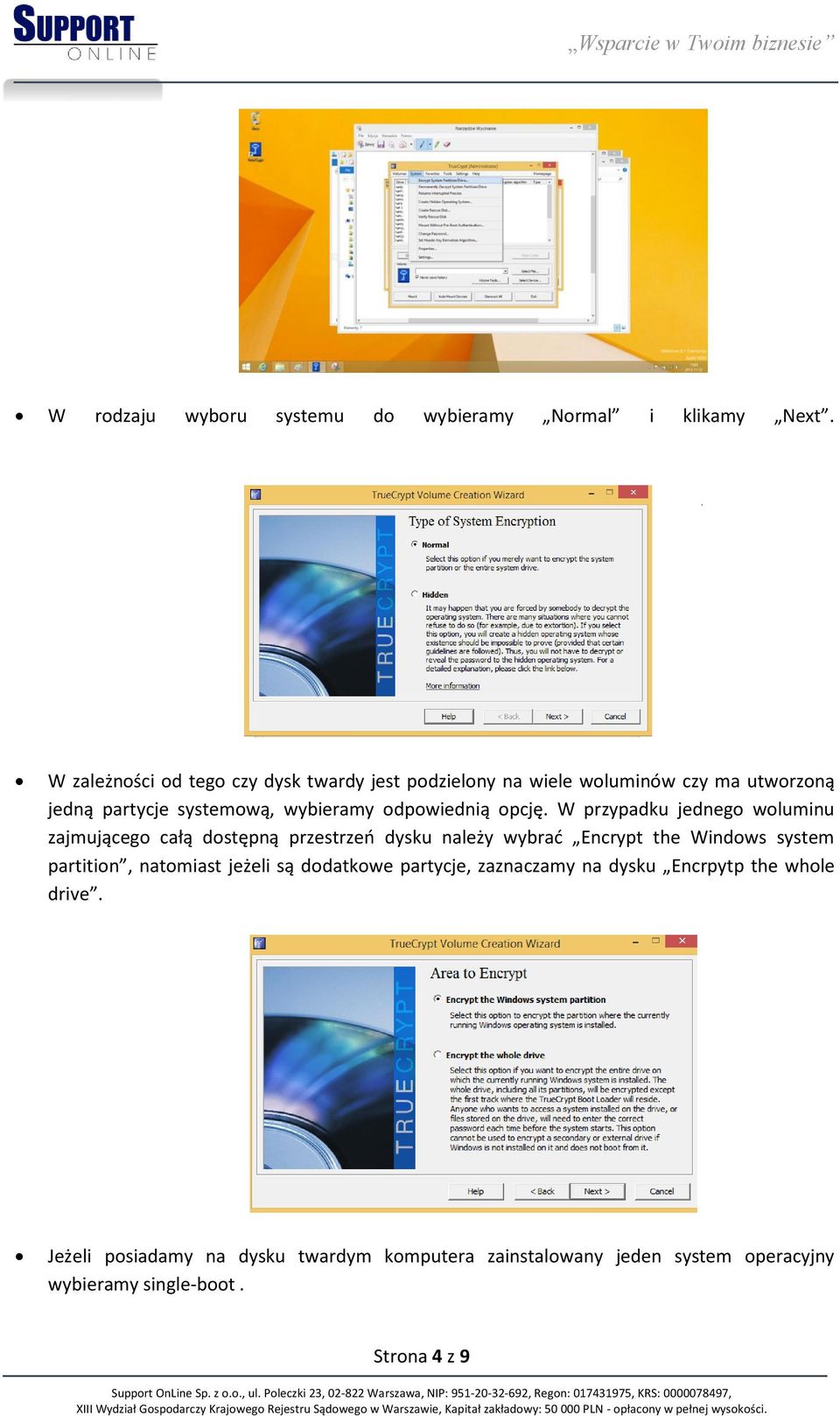odpowiednią opcję.