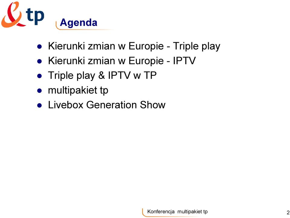 Europie - IPTV Triple play & IPTV w