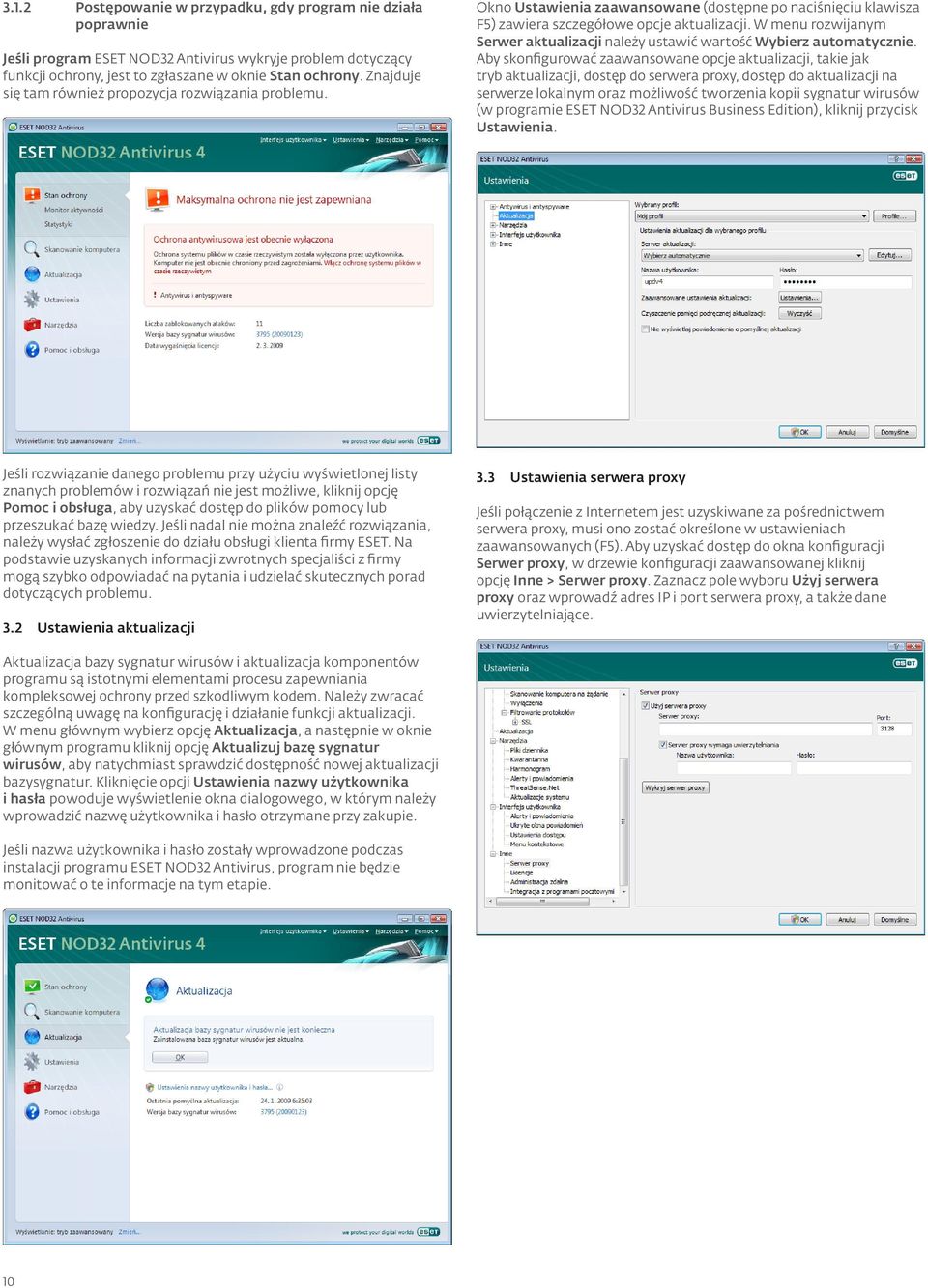 W menu rozwijanym Serwer aktualizacji należy ustawić wartość Wybierz automatycznie.