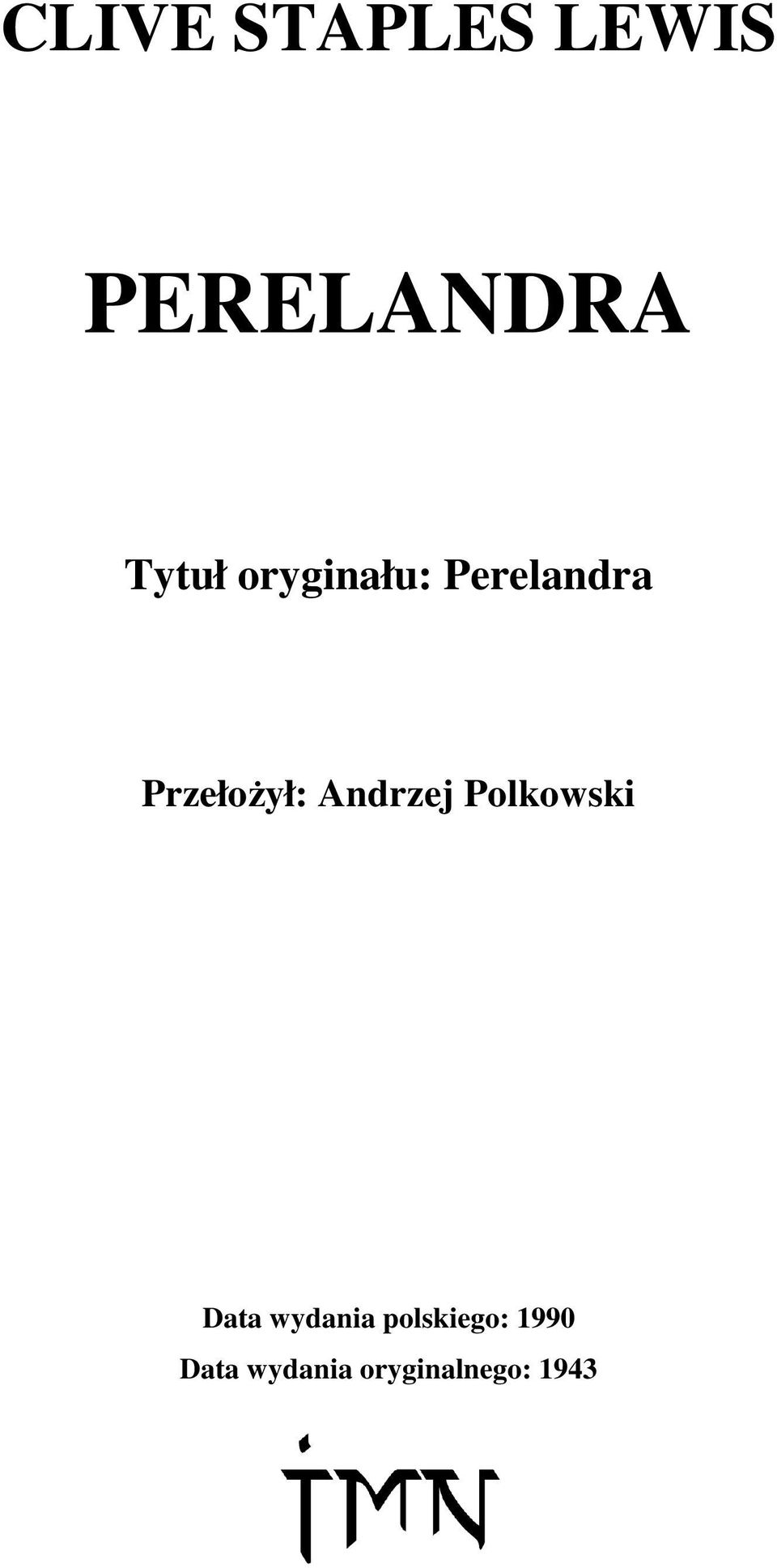 Andrzej Polkowski Data wydania