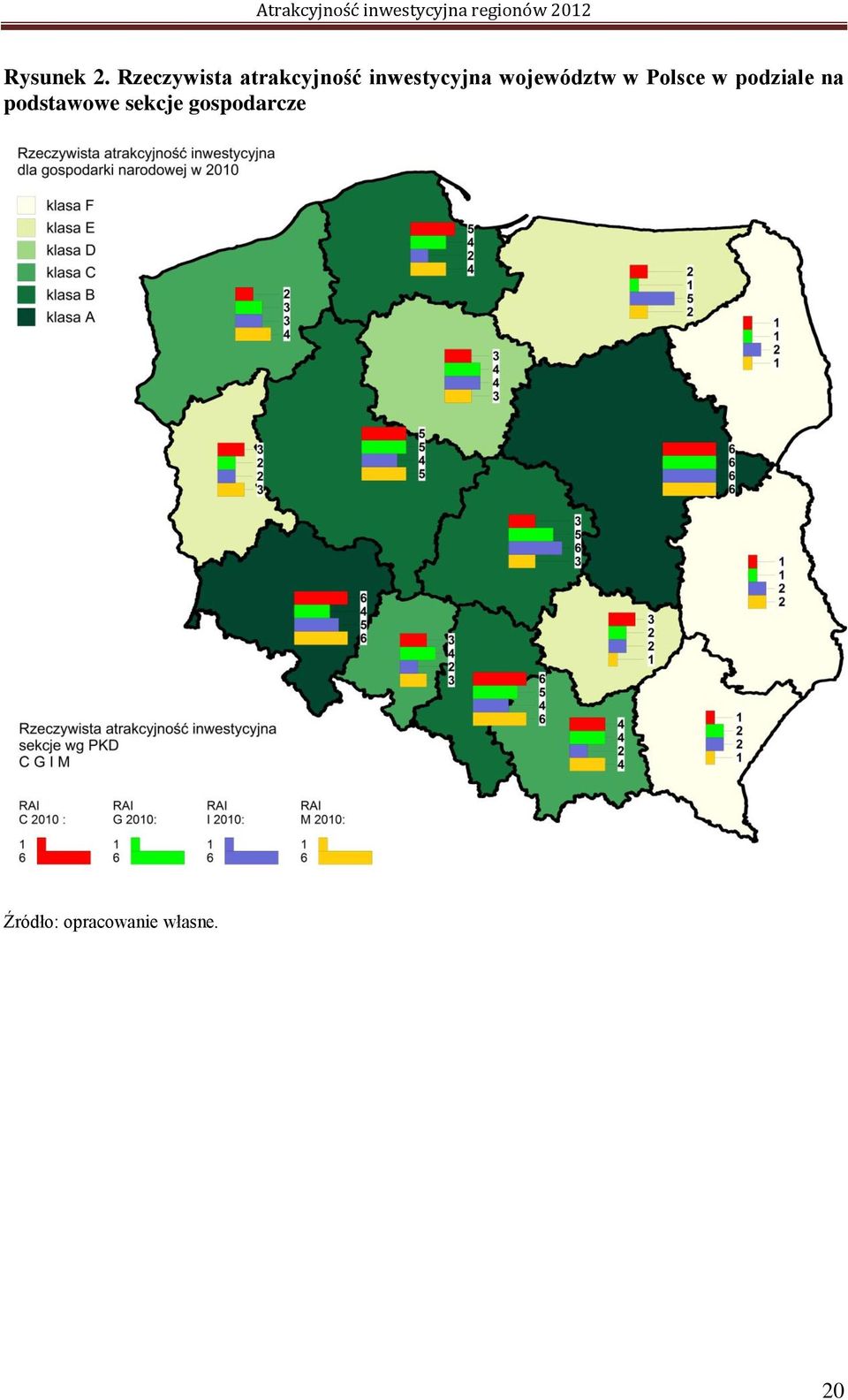 inwestycyjna województw w Polsce w