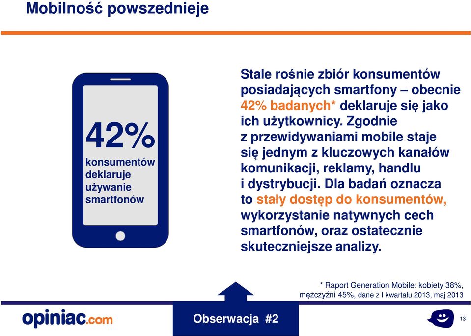 Zgodnie z przewidywaniami mobile staje się jednym z kluczowych kanałów komunikacji, reklamy, handlu i dystrybucji.