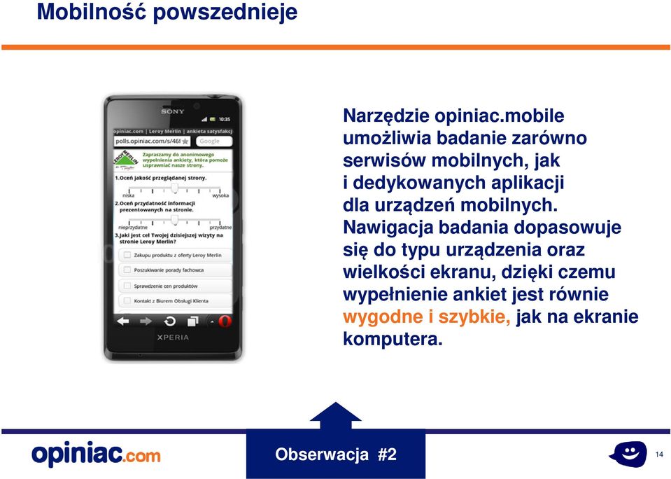 dla urządzeń mobilnych.