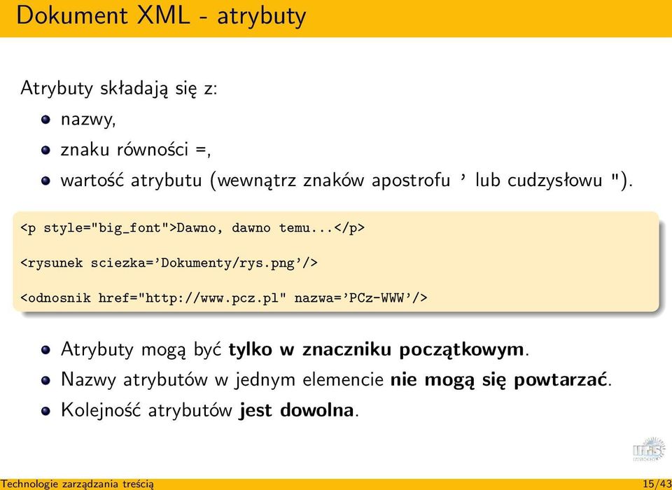 ..</p> <rysunek sciezka= Dokumenty/rys.png /> <odnosnik href="http://www.pcz.