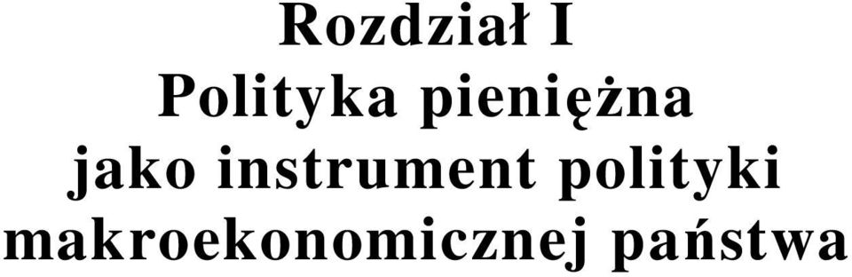 instrument polityki