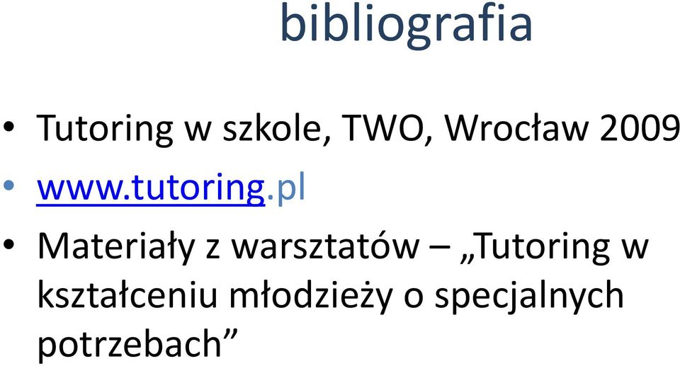 pl Materiały z warsztatów Tutoring w