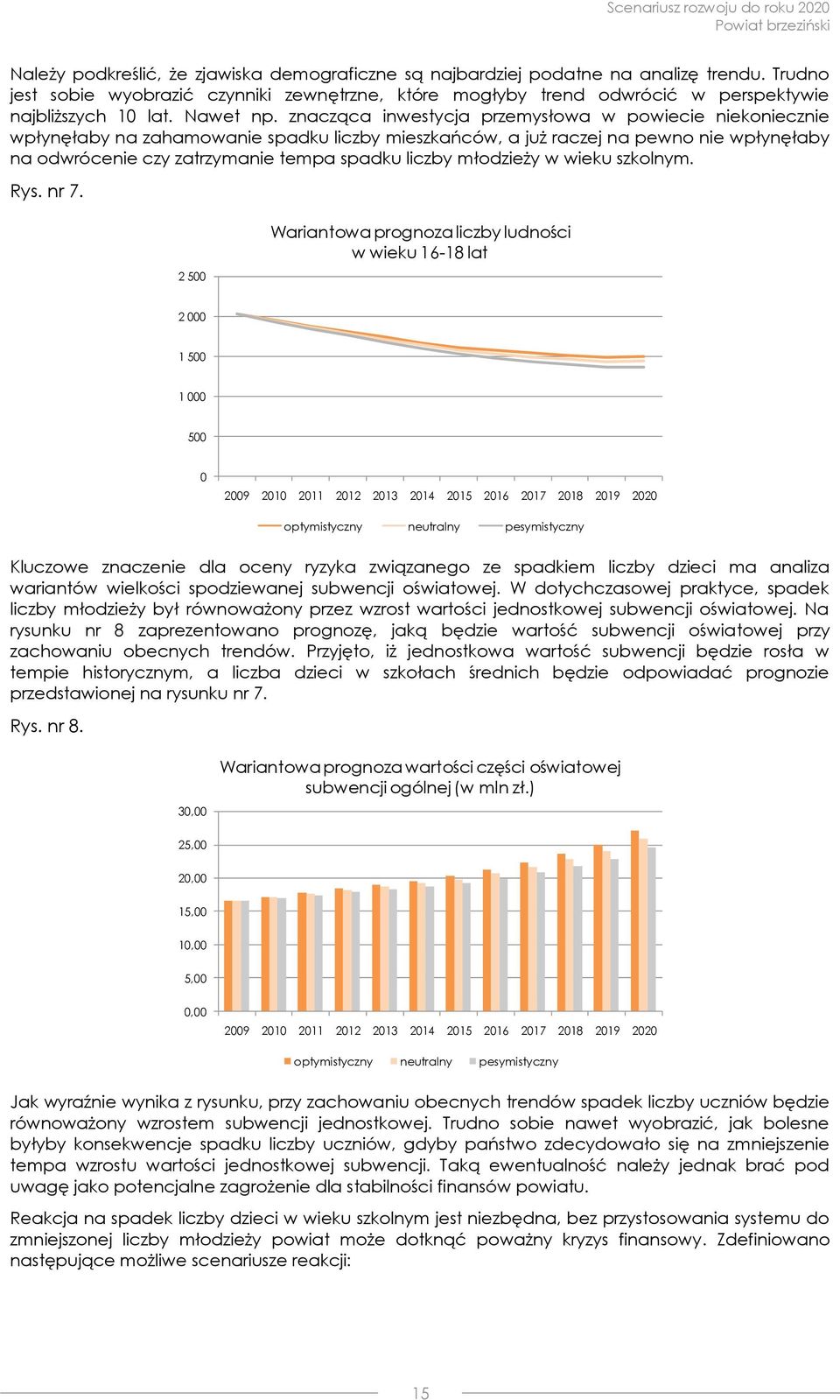 znacząca inwestycja przemysłowa w powiecie niekoniecznie wpłynęłaby na zahamowanie spadku liczby mieszkańców, a już raczej na pewno nie wpłynęłaby na odwrócenie czy zatrzymanie tempa spadku liczby