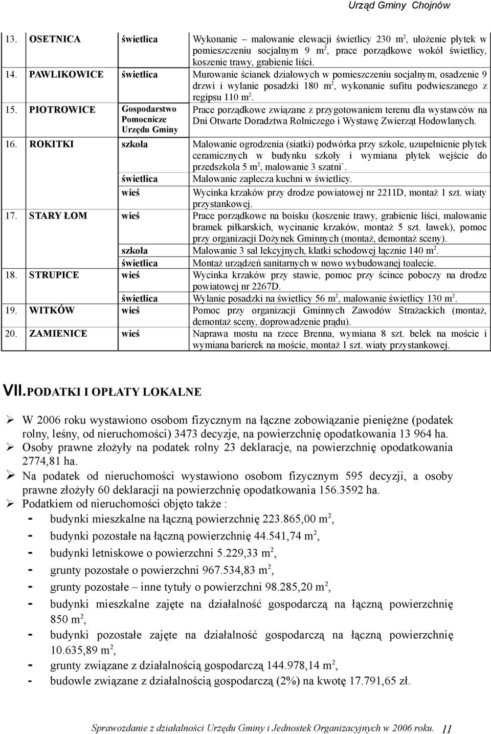 Murowanie ścianek działowych w pomieszczeniu socjalnym, osadzenie 9 drzwi i wylanie posadzki 8 m, wykonanie sufitu podwieszanego z regipsu m.