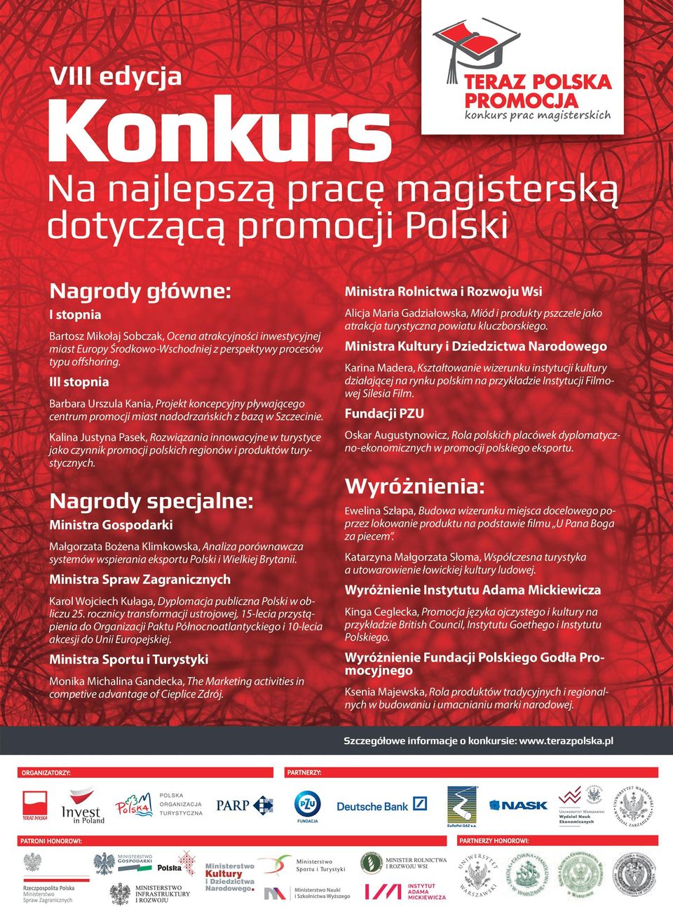 Kalina Justyna Pasek, Rozwiązania innowacyjne w turystyce jako czynnik promocji polskich regionów i produktów turystycznych.
