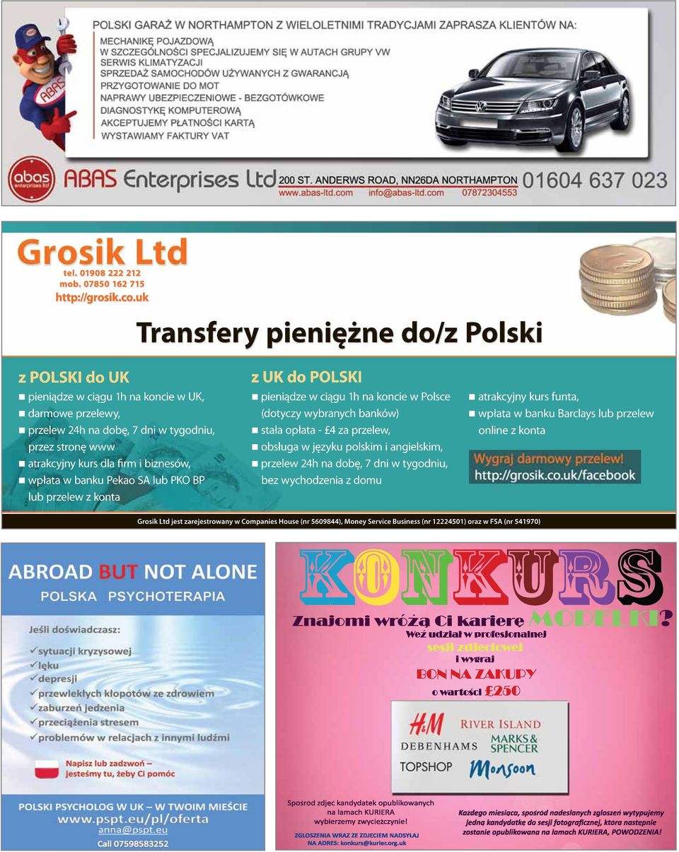 POLSKI Grosik Ltd jest zarejestrowany w Companies House (nr