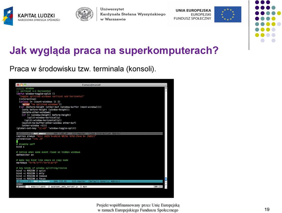 Praca w środowisku