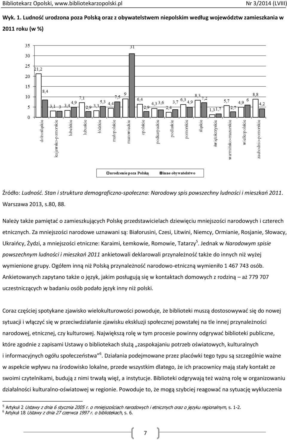 Należy także pamiętać o zamieszkujących Polskę przedstawicielach dziewięciu mniejszości narodowych i czterech etnicznych.