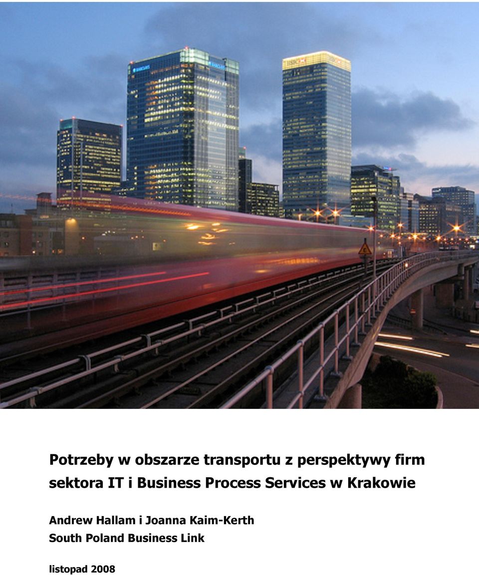 Process Services w Krakowie Andrew Hallam i