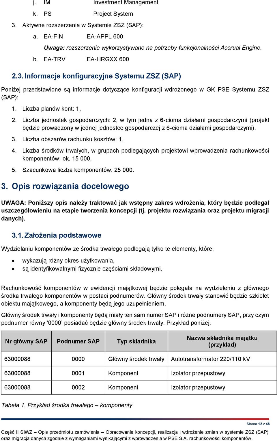 Liczba jednostek gospodarczych: 2, w tym jedna z 6-cioma działami gospodarczymi (projekt będzie prowadzony w jednej jednostce gospodarczej z 6-cioma działami gospodarczymi), 3.