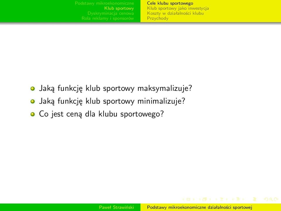 sportowy maksymalizuje?