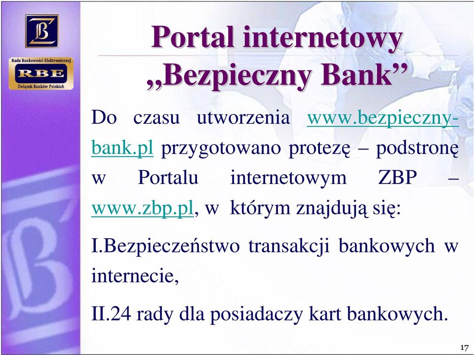 zbp.pl, w którym znajdują się: I.