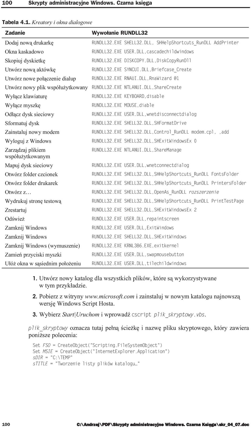 Utwórz nowy plik współużytkowany "%$%Г#+6/6/+8/ Wyłącz klawiaturę Wyłącz myszkę Odłącz dysk sieciowy Sformatuj dysk Zainstaluj nowy modem Wyloguj z Windows Zarządzaj plikiem współużytkowanym Mapuj