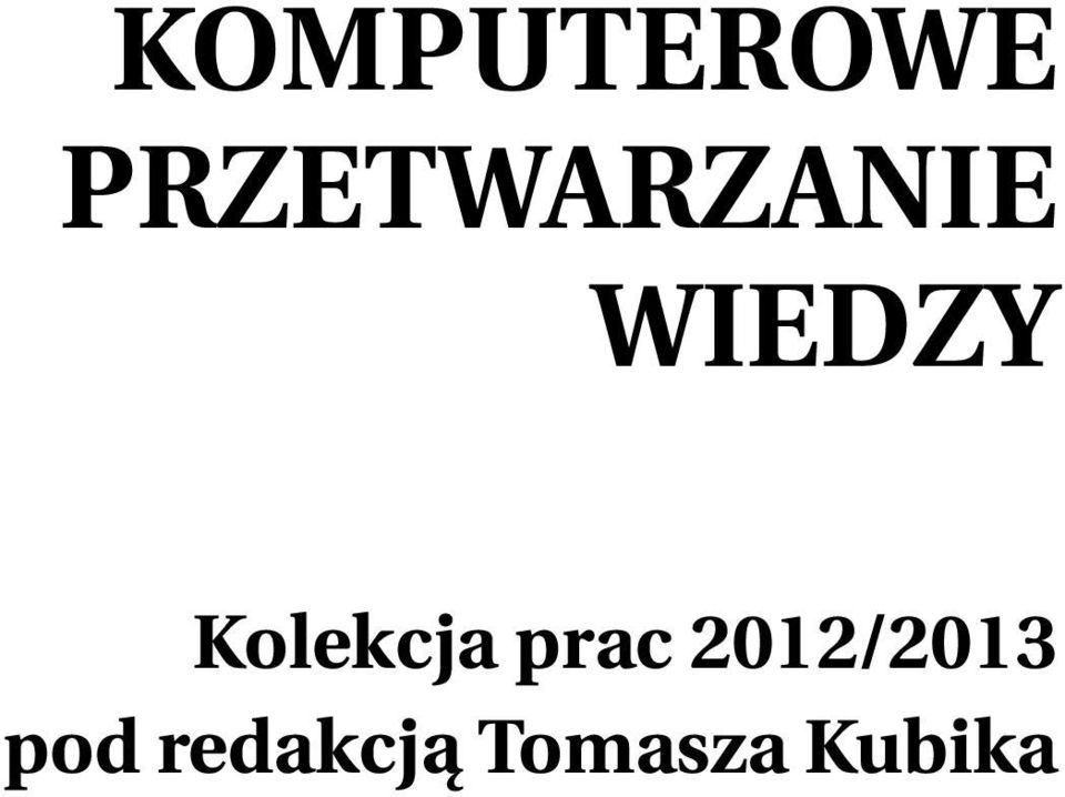 Kolekcja prac