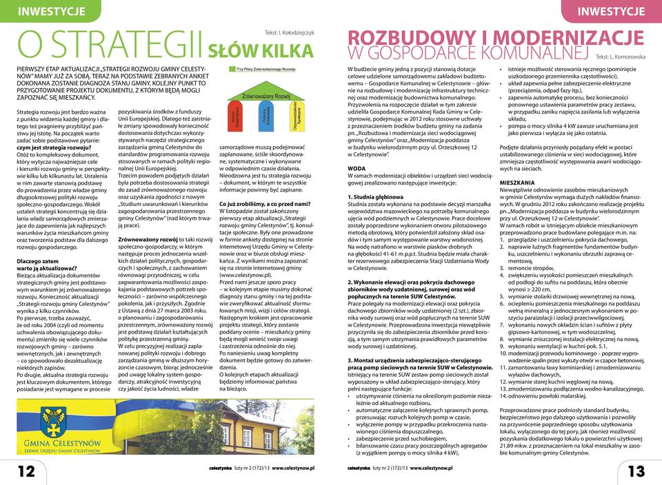 Strategia rozwoju jest bardzo ważna z punktu widzenia każdej gminy i dlatego też pragniemy przybliżyć państwu jej istotę. Na początek warto zadać sobie podstawowe pytanie: czym jest strategia rozwoju?