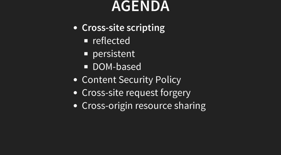 Content Security Policy Cross-site