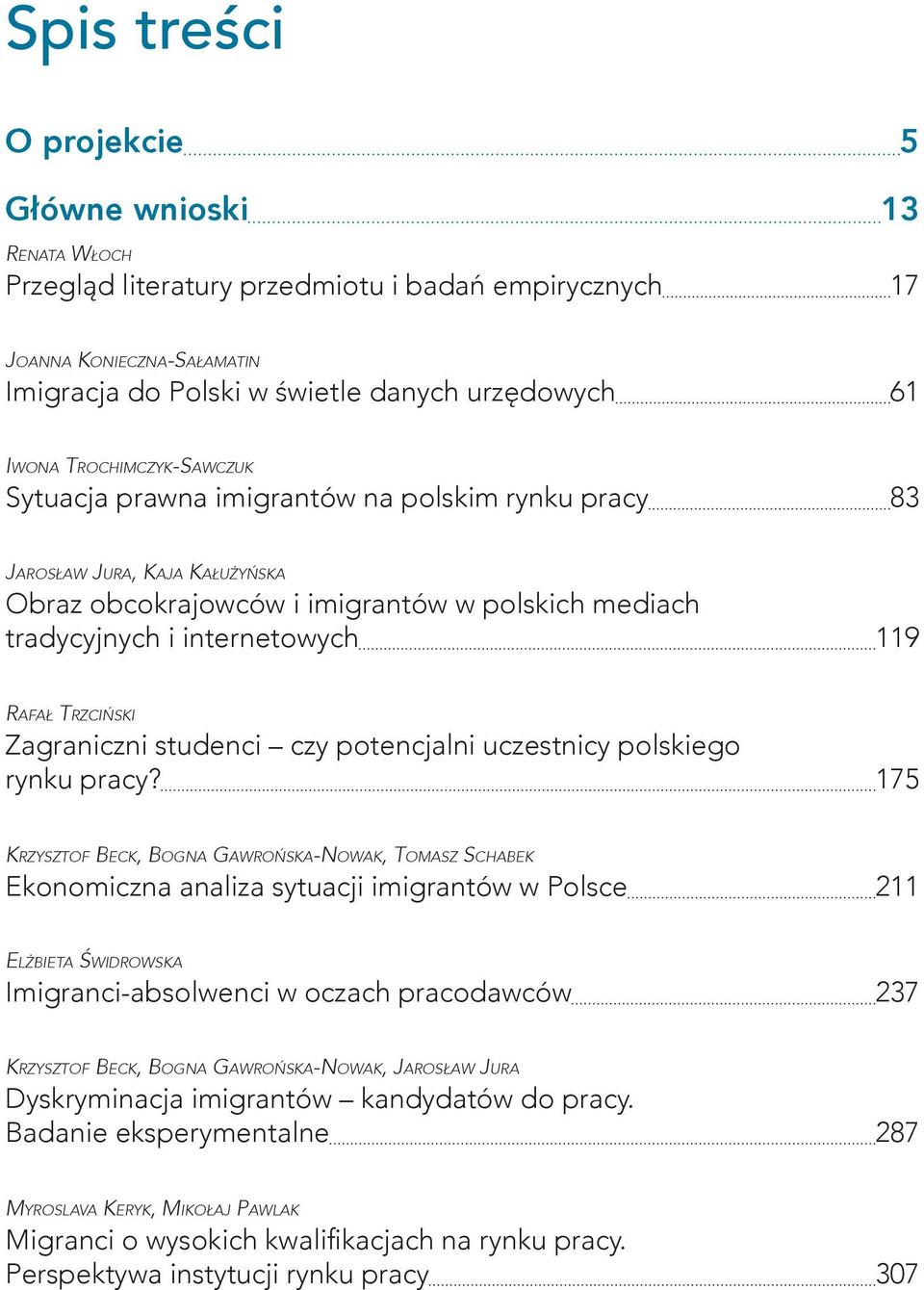 trzciński Zagraniczni studenci czy potencjalni uczestnicy polskiego rynku pracy?