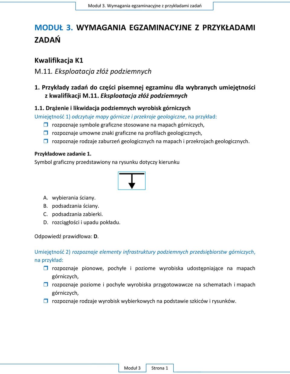 . Eksploatacja złóż podziemnych 1.