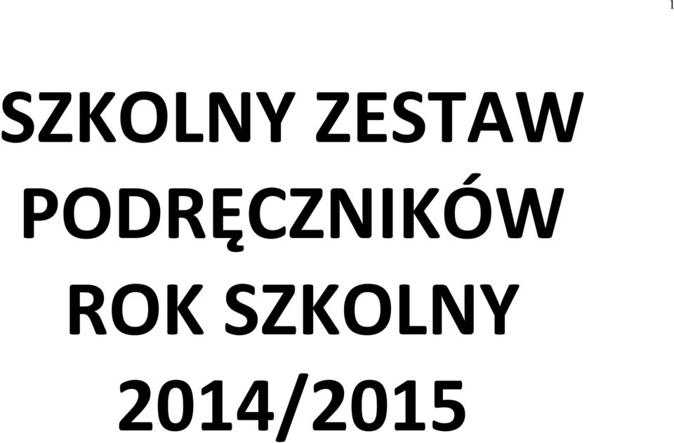 PODRĘCZNIKÓW