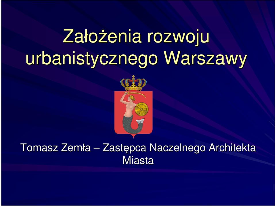 Warszawy Tomasz Zemła