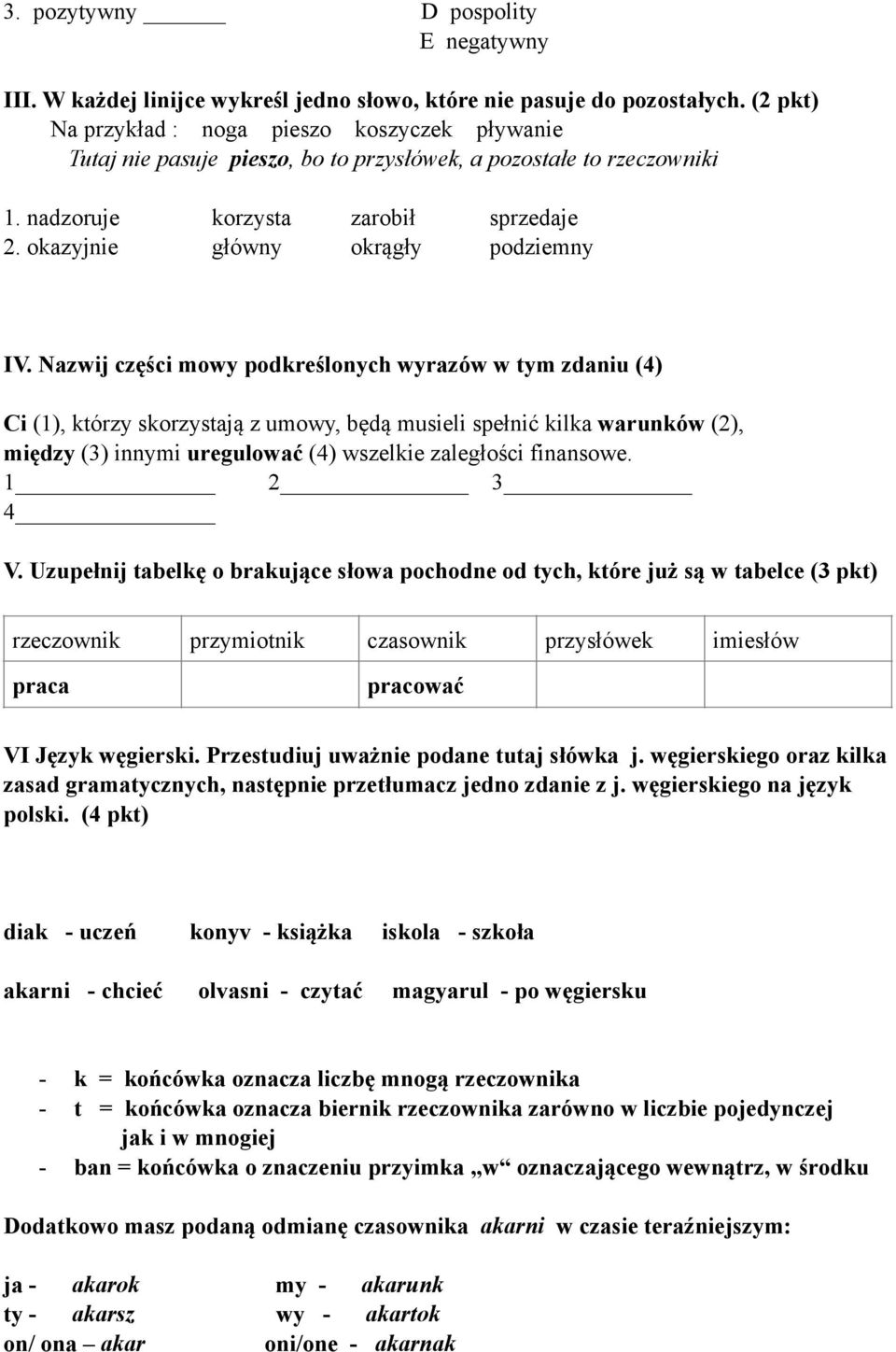 okazyjnie główny okrągły podziemny IV.