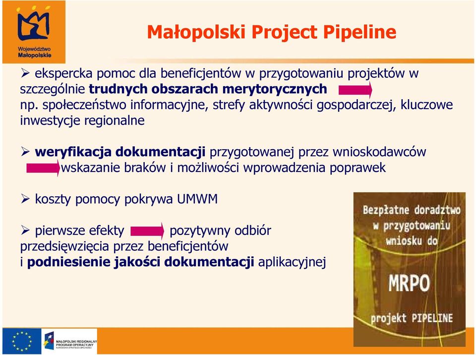 społeczeństwo informacyjne, strefy aktywności gospodarczej, kluczowe inwestycje regionalne weryfikacja dokumentacji