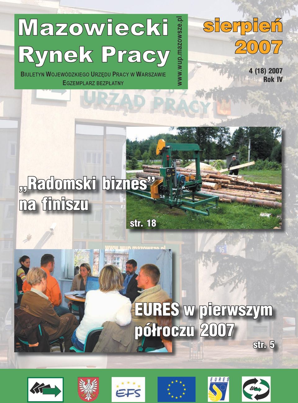 4 (18) 2007 Rok IV Radomski biznes na finiszu str.