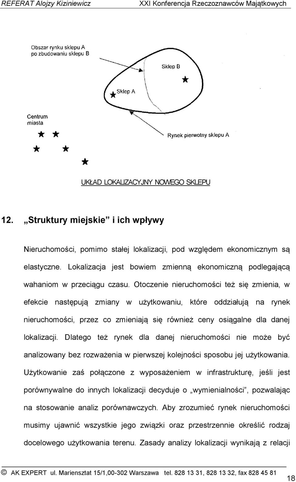 Otoczenie nieruchomości też się zmienia, w efekcie następują zmiany w użytkowaniu, które oddziałują na rynek nieruchomości, przez co zmieniają się również ceny osiągalne dla danej lokalizacji.