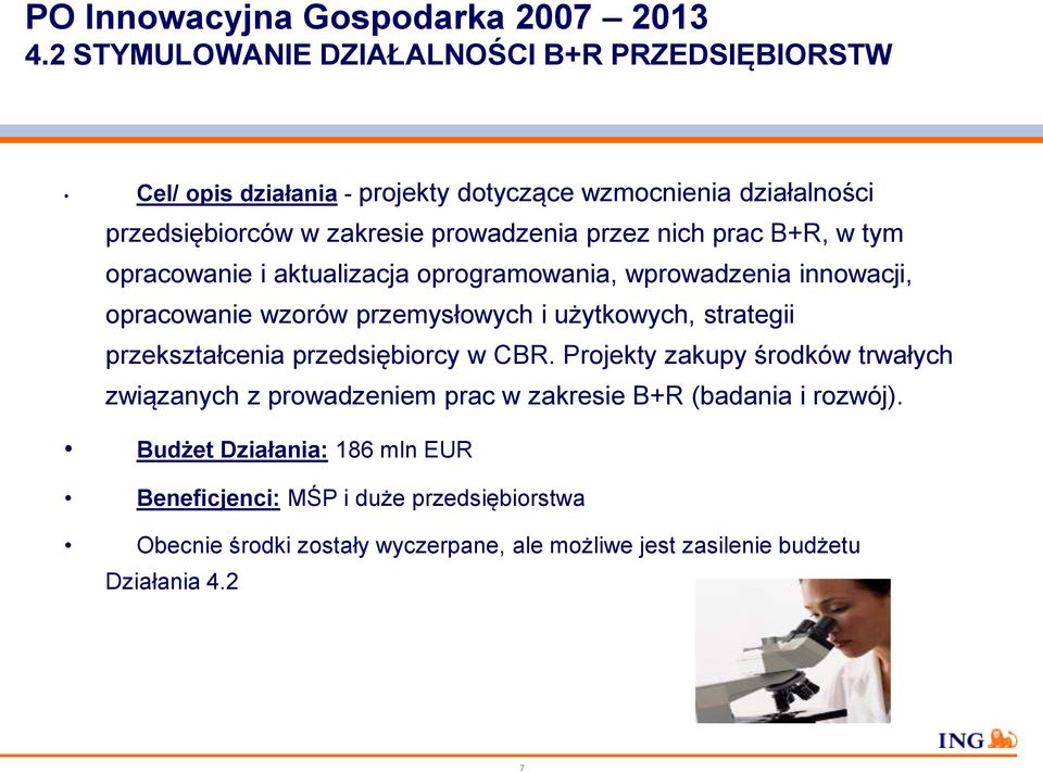 nich prac B+R, w tym opracowanie i aktualizacja oprogramowania, wprowadzenia innowacji, opracowanie wzorów przemysłowych i użytkowych, strategii