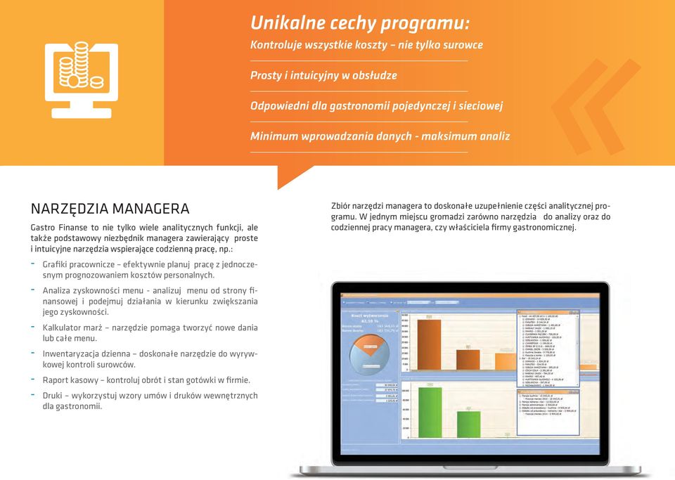 : Grafiki pracownicze efektywnie planuj pracę z jednoczesnym prognozowaniem kosztów personalnych.