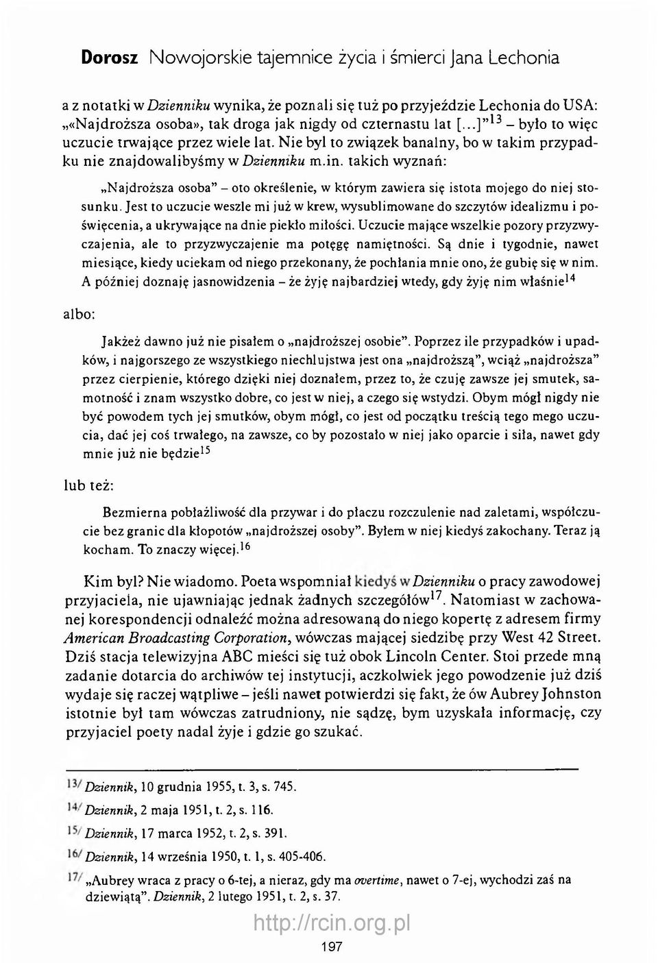 takich wyznań: N ajdroższa osoba - oto określenie, w którym zaw iera się istota m ojego do niej stosu n k u.