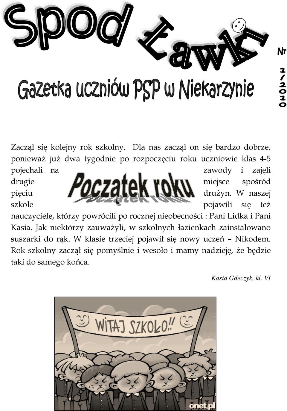 miejsce spośród pięciu drużyn.