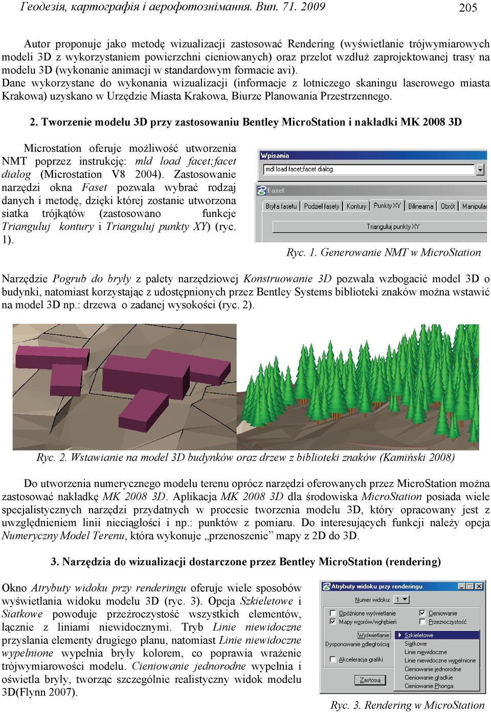 modelu 3D (wykonanie animacji w standardowym formacie avi).