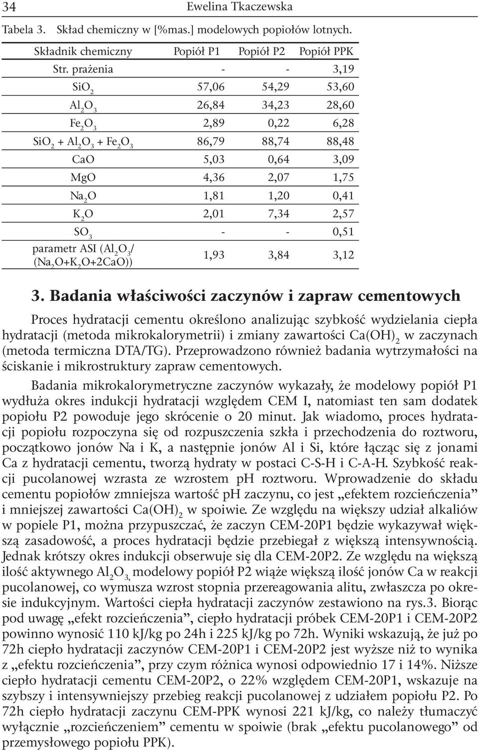 2,57 S - - 0,51 parametr ASI (Al 2 / (Na 2 O+2CaO)) 1,93 3,84 3,12 3.