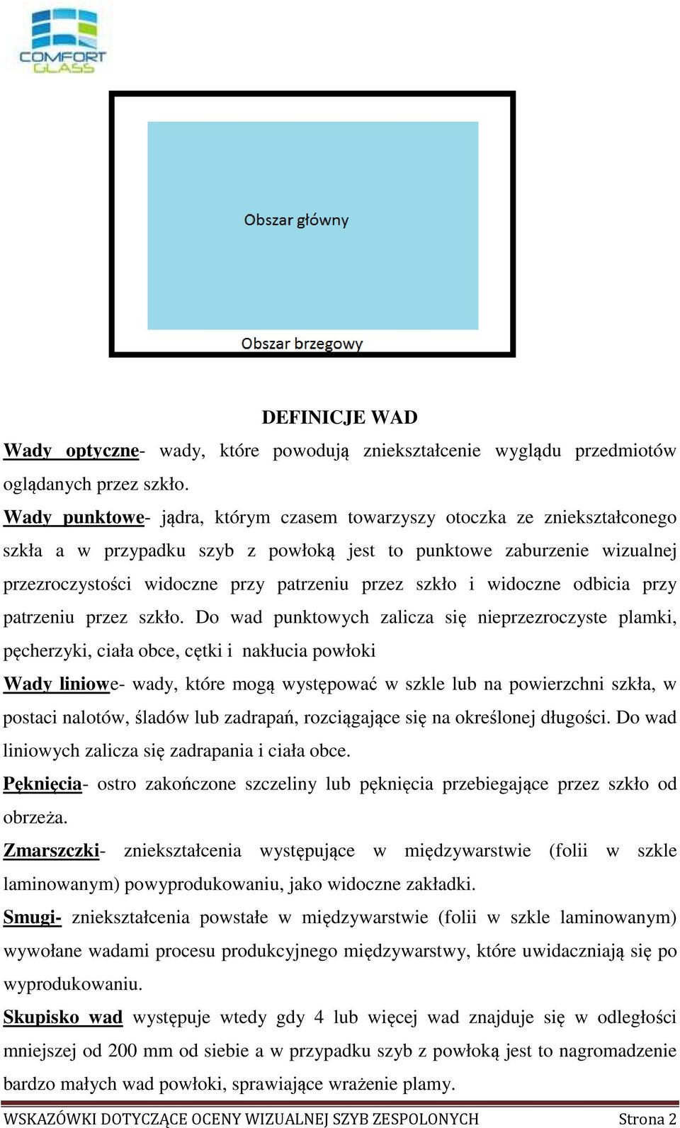 szkło i widoczne odbicia przy patrzeniu przez szkło.