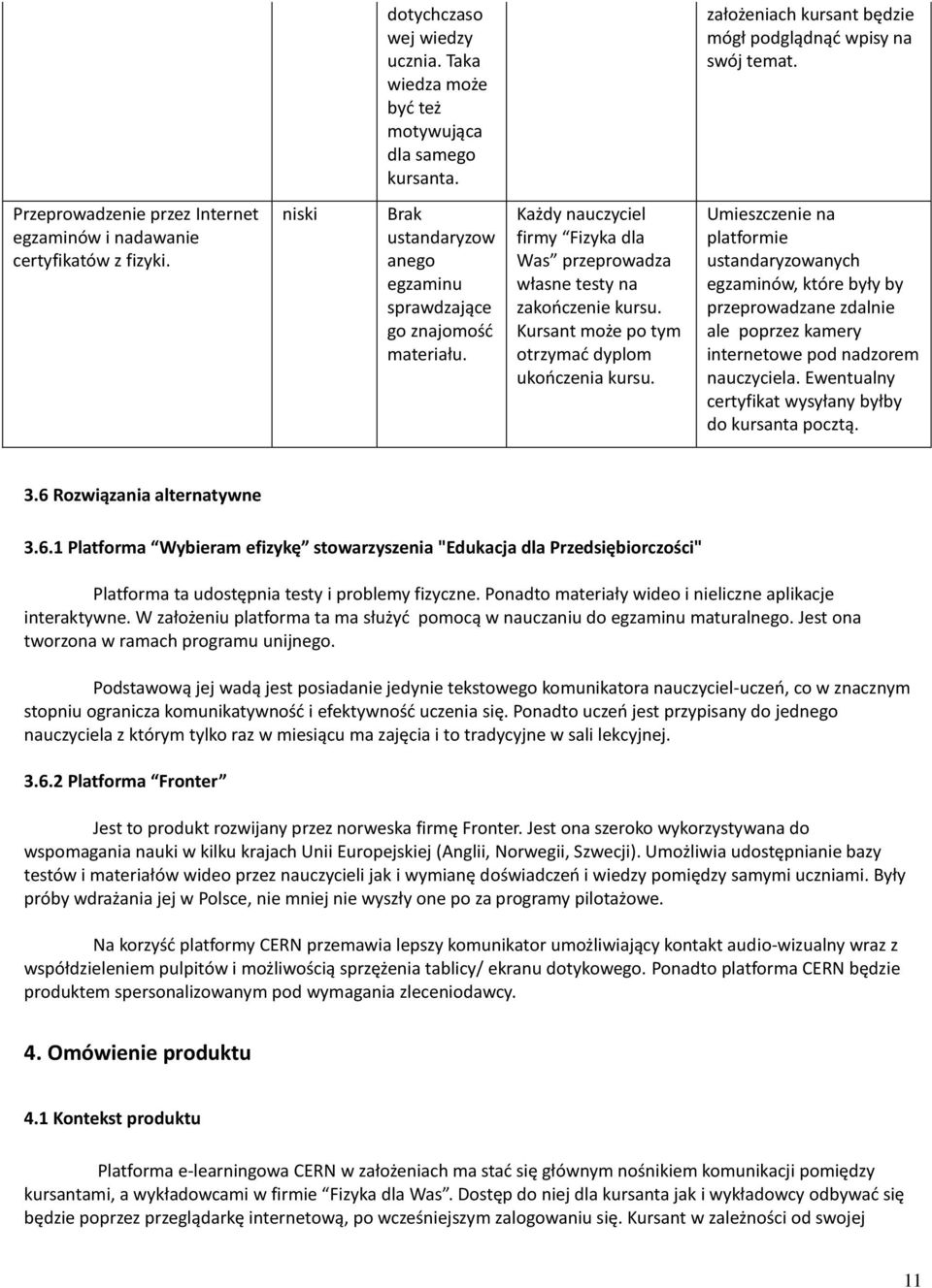 Każdy nauczyciel firmy Fizyka dla Was przeprowadza własne testy na zakooczenie kursu. Kursant może po tym otrzymad dyplom ukooczenia kursu.