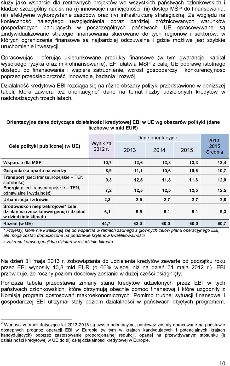 Ze względu na konieczność należytego uwzględnienia coraz bardziej zróżnicowanych warunków gospodarczych panujących w poszczególnych państwach UE opracowywane są zindywidualizowane strategie