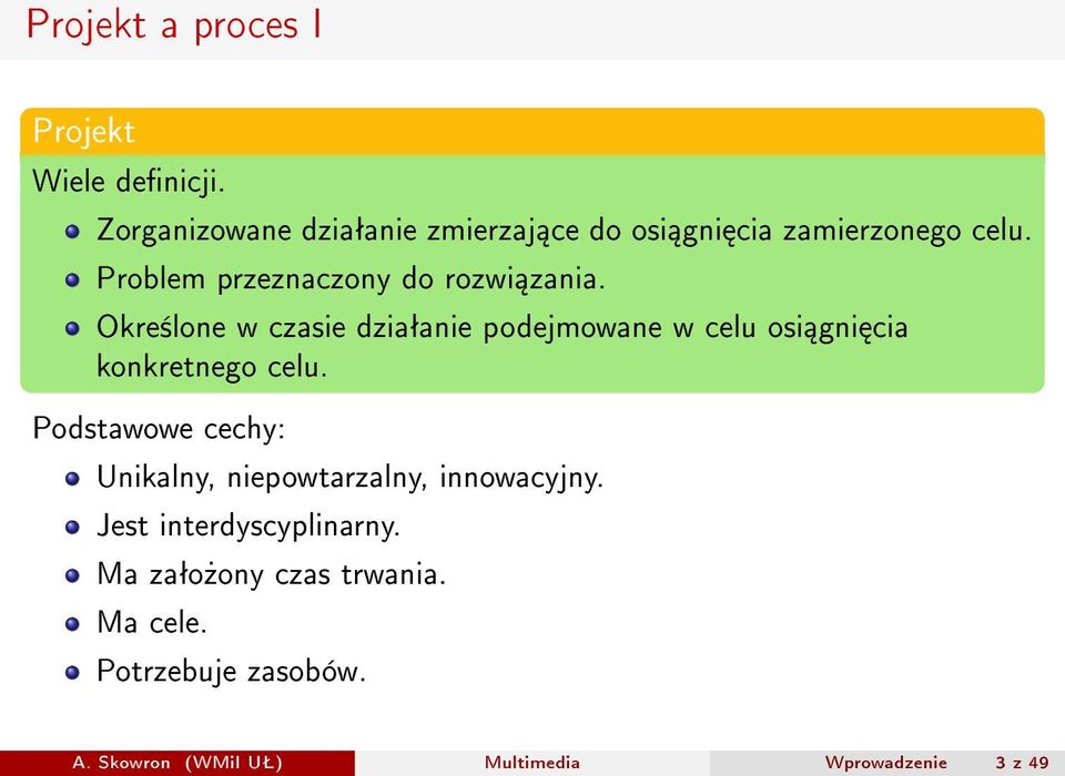 Problem przeznaczony do rozwi zania.