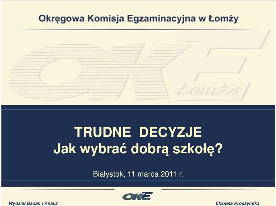 szkołę?