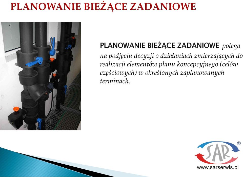 do realizacji elementów planu koncepcyjnego