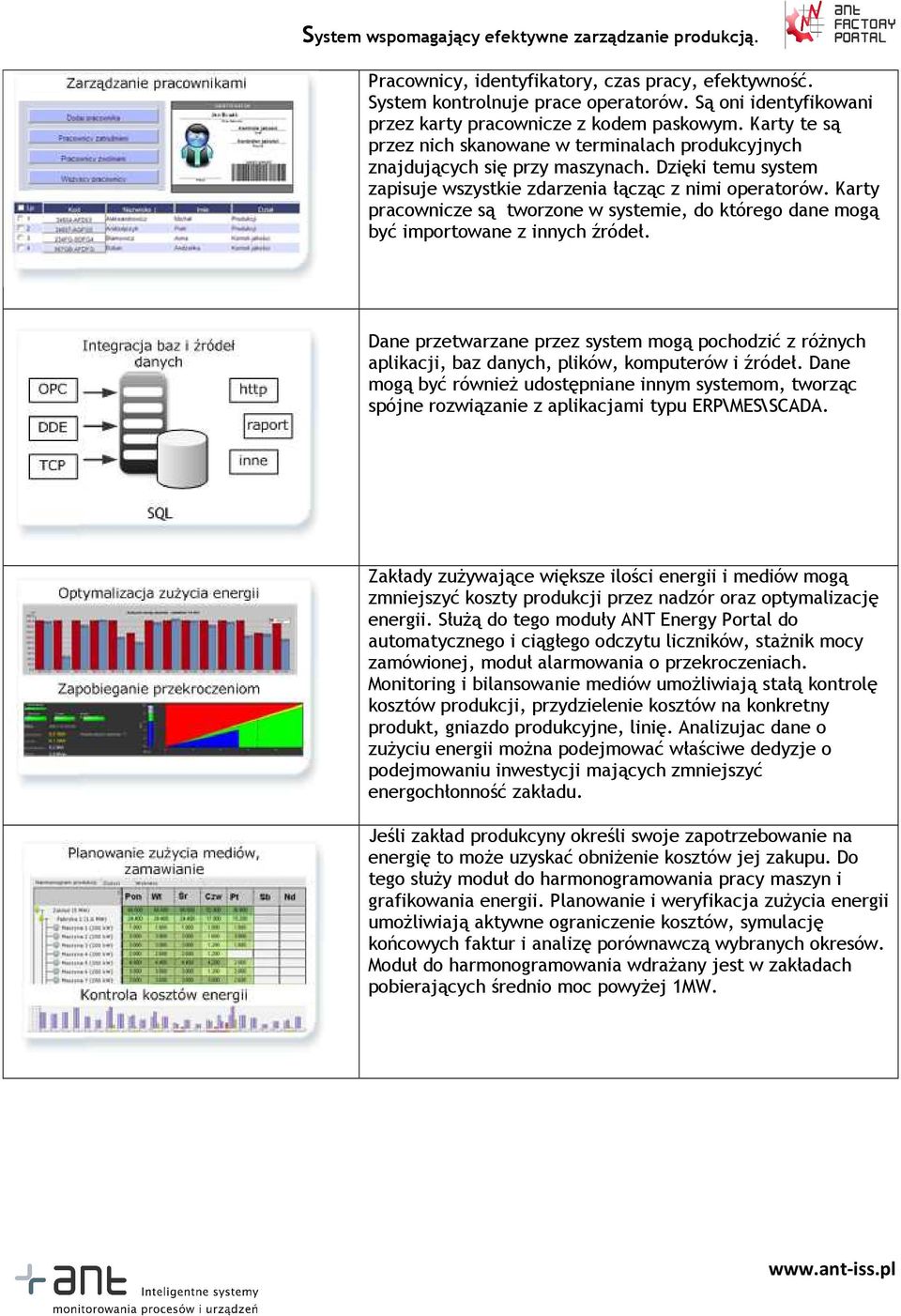 Karty pracownicze są tworzone w systemie, do którego dane mogą być importowane z innych źródeł.