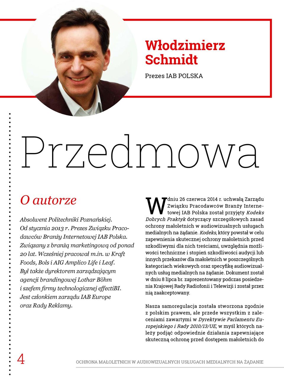 Był także dyrektorem zarządzającym agencji brandingowej Lothar Böhm i szefem firmy technologicznej effectibi. Jest członkiem zarządu IAB Europe oraz Rady Reklamy. W dniu 26 czerwca 2014 r.