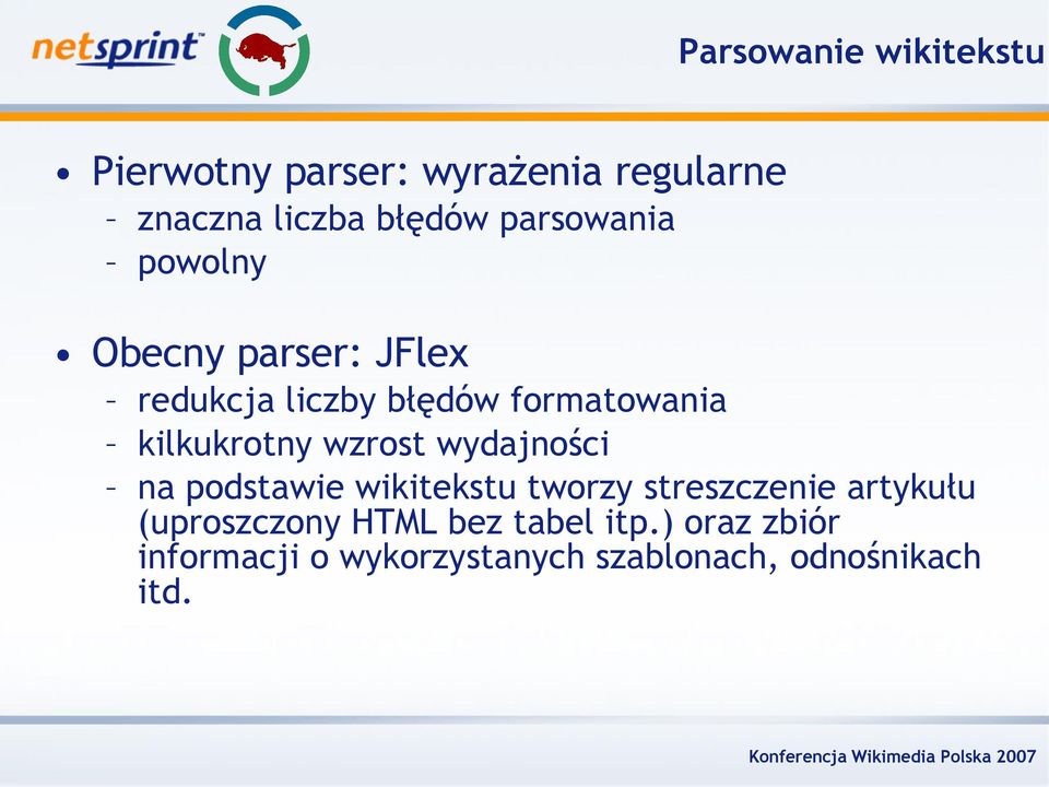 kilkukrotny wzrost wydajności na podstawie wikitekstu tworzy streszczenie artykułu