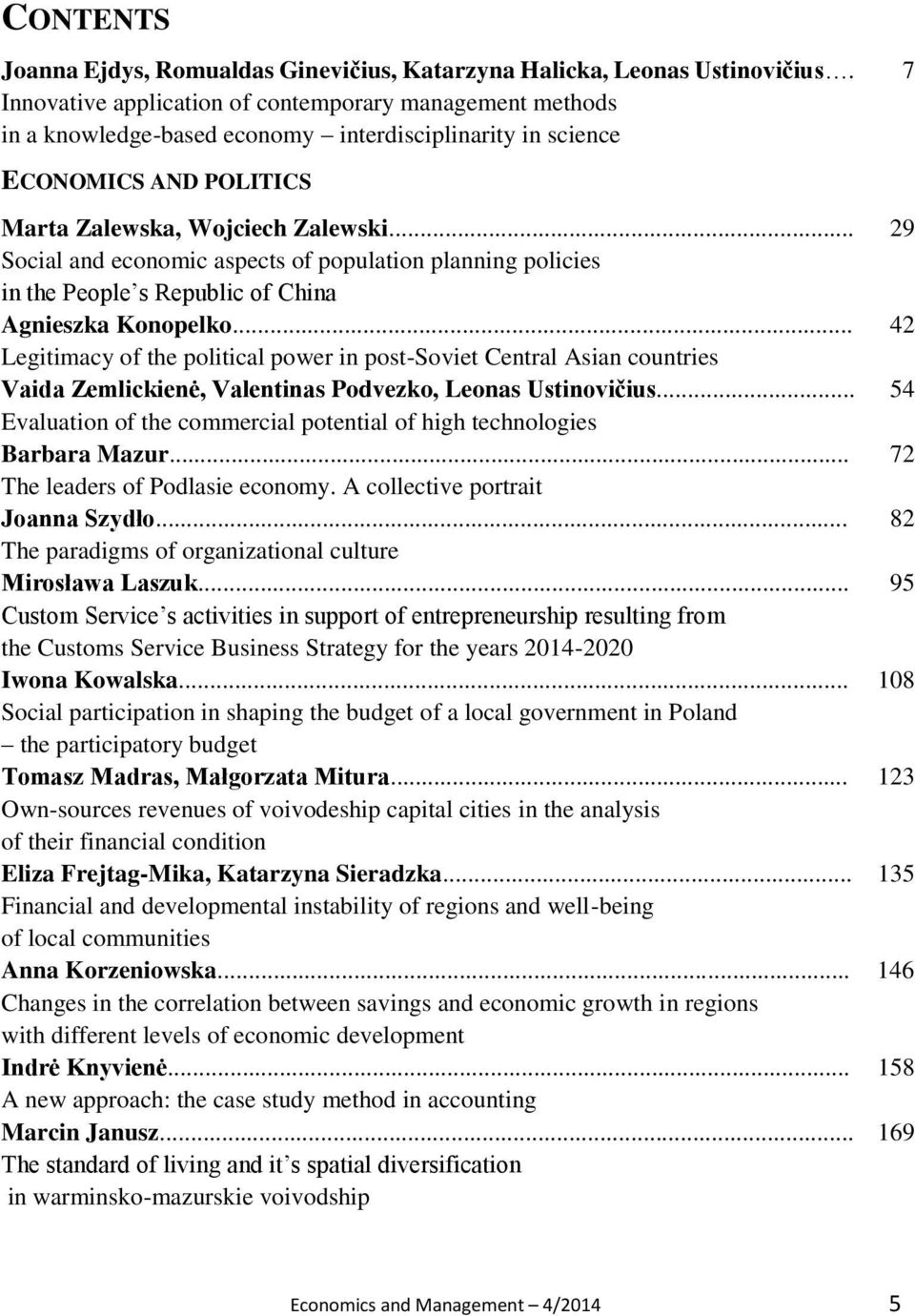 .. Social and economic aspects of population planning policies in the People s Republic of China Agnieszka Konopelko.